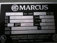 MARCUS Transformer 600 to 120/240 50 KVA